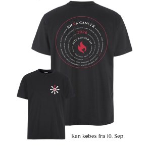 Kn�k cancer Tee (CRAFT) Bomuld M